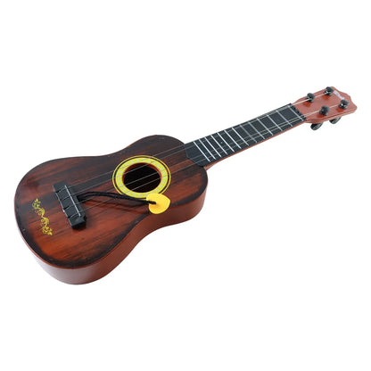 Classic Wooden Ukulele Guitar For Kids Beginners (1 Pc) - Zidbik