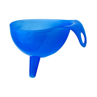 17555 Plastic Funnel For Pouring Oil Sauce Water Juice Cooking Oil Powder Small Food-grains Food Grade Plastic Funnel (1 Pc) - Zidbik