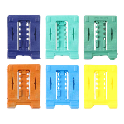 610 Adjustable 4 Steps Foldable Mobile Stand Holder (1 Pc) - Zidbik