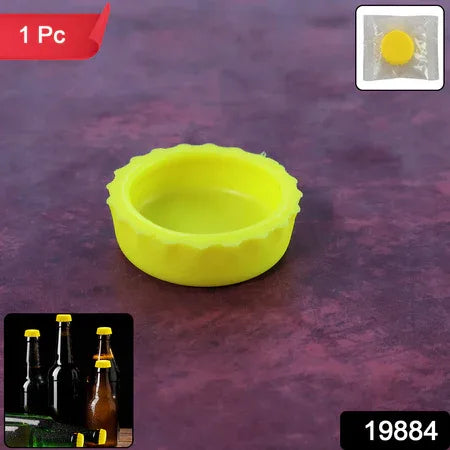 Reusable Silicone Bottle Cap Cover - (1 Pc) - Zidbik