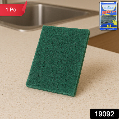 Pro Clean Heavy-duty Kitchen Scrubber Pad  4x6 Inch (1 Pc) - Zidbik