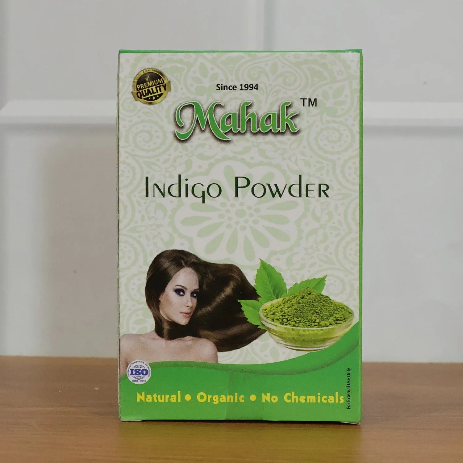 Natural Indigo Powder For Traditional Hair Care 80 Gm - Zidbik