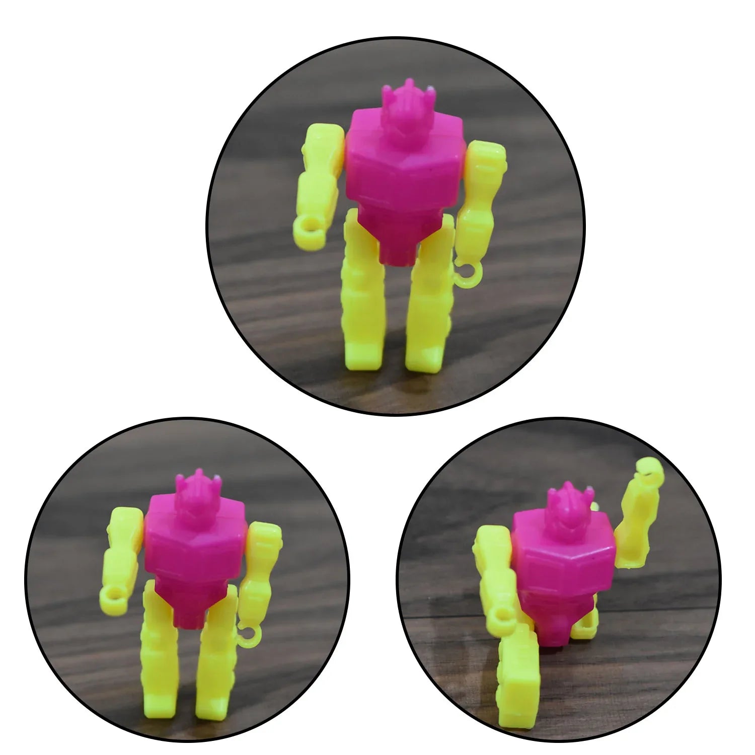 4424 30pc Small Robot Toy For Kids - Zidbik