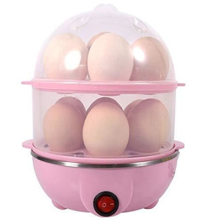 115 Multi-function 2 Layer 14 Egg Cooker Boilers  Steamer - Zidbik