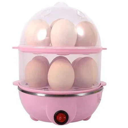 115 Multi-function 2 Layer 14 Egg Cooker Boilers  Steamer - Zidbik