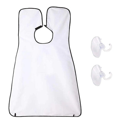 1417 Beard Apron Hair Clippings Catcher Grooming Bib - Zidbik