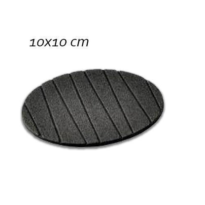 129 6 Pcs Useful Round Shape Plain Silicone Cup Mat Coaster Drinking Tea Coffee Mug Wine Mat For Home - Zidbik