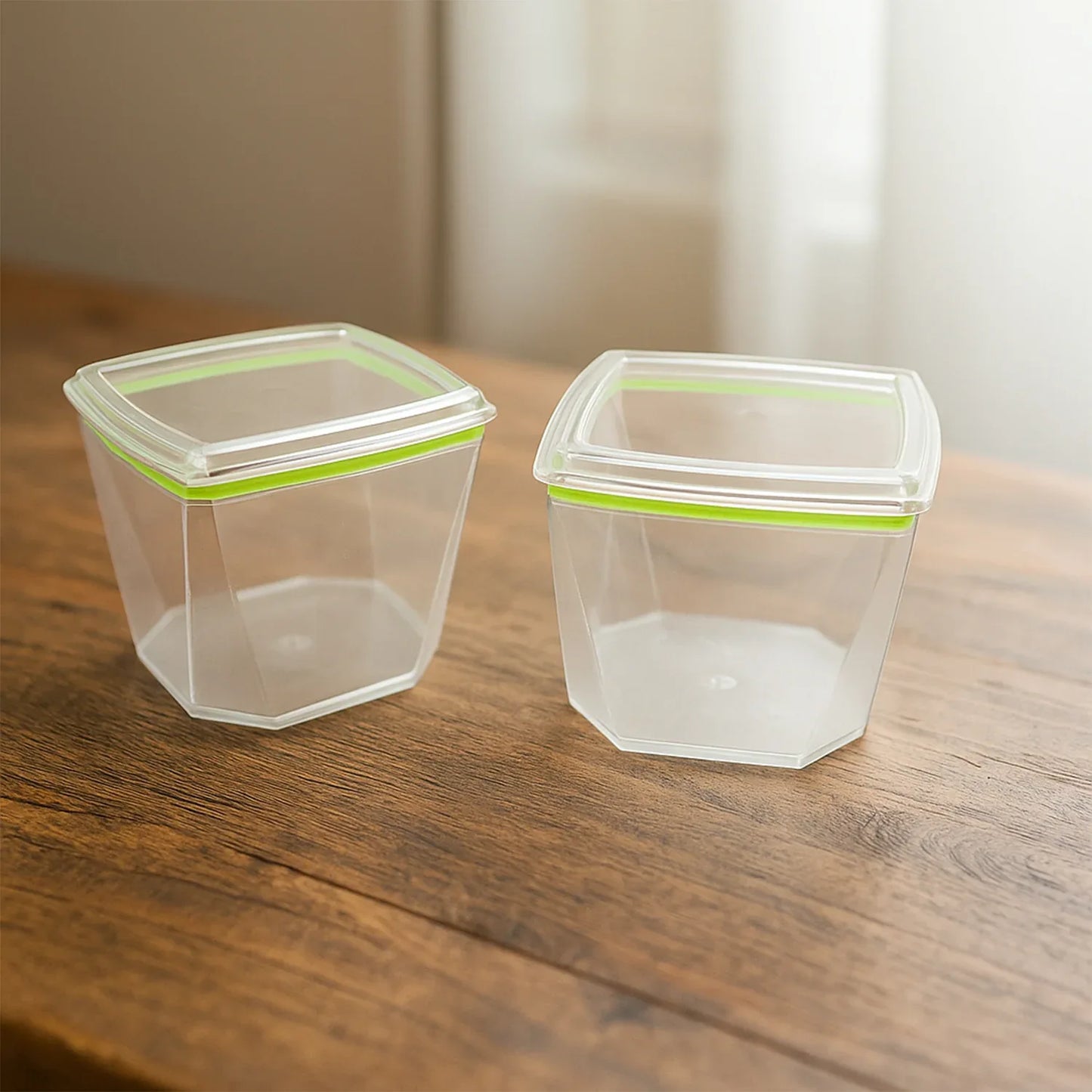 Food Storage Container Set With Leak-proof Lid (500 Ml 2 Pc) - Zidbik