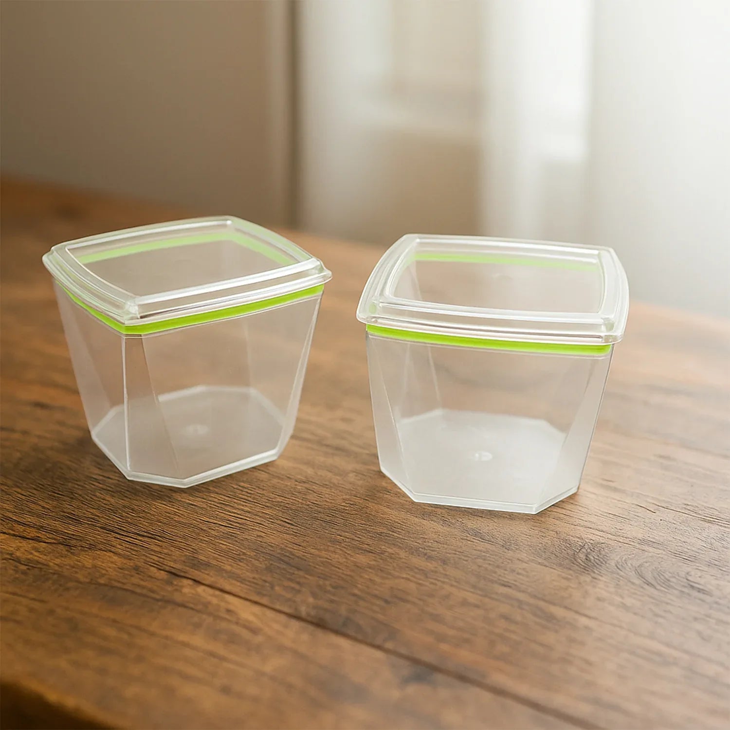 Food Storage Container Set With Leak-proof Lid (500 Ml 2 Pc) - Zidbik