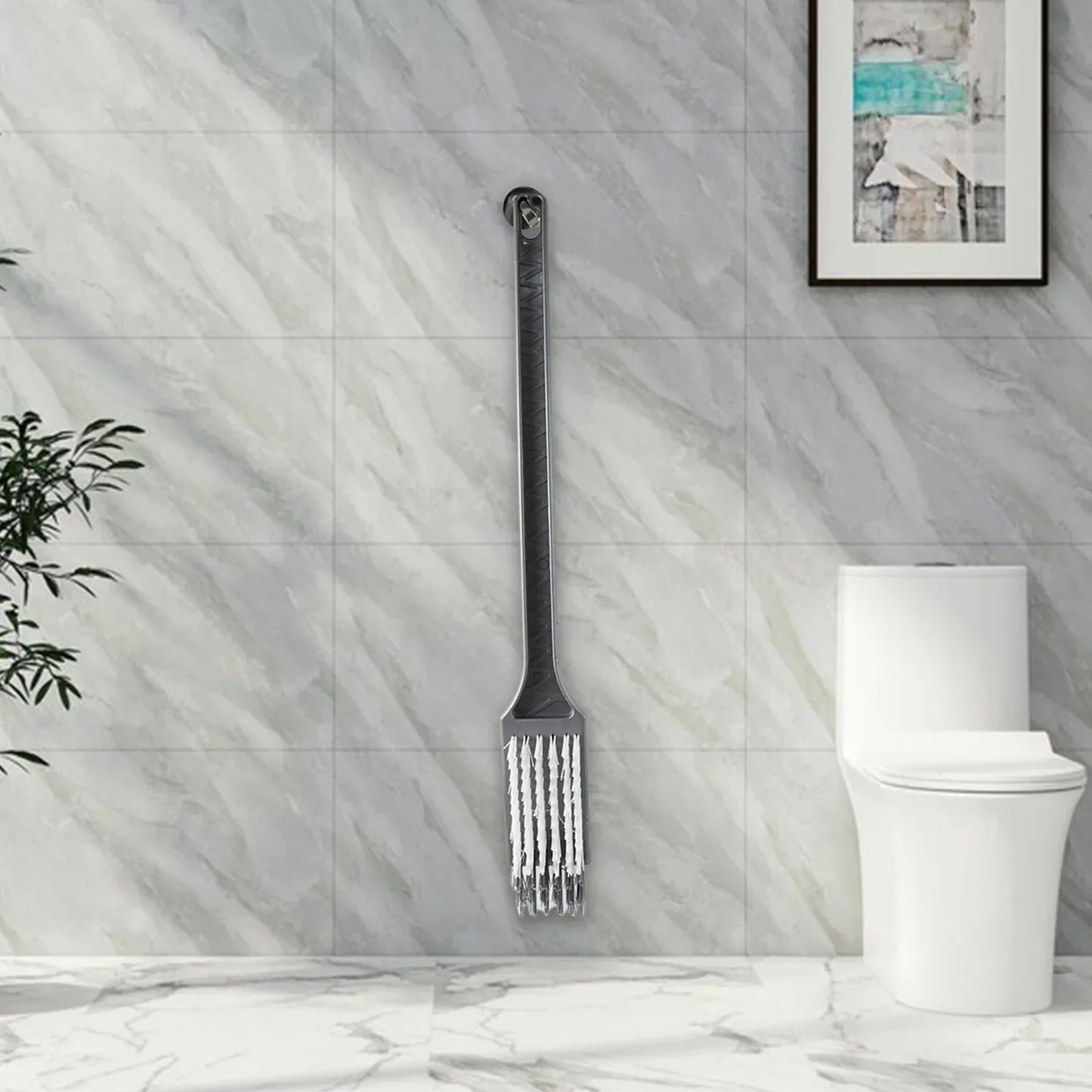 Pro Clean Long Handle Toilet Cleaning Brush (1 Pc) - Zidbik