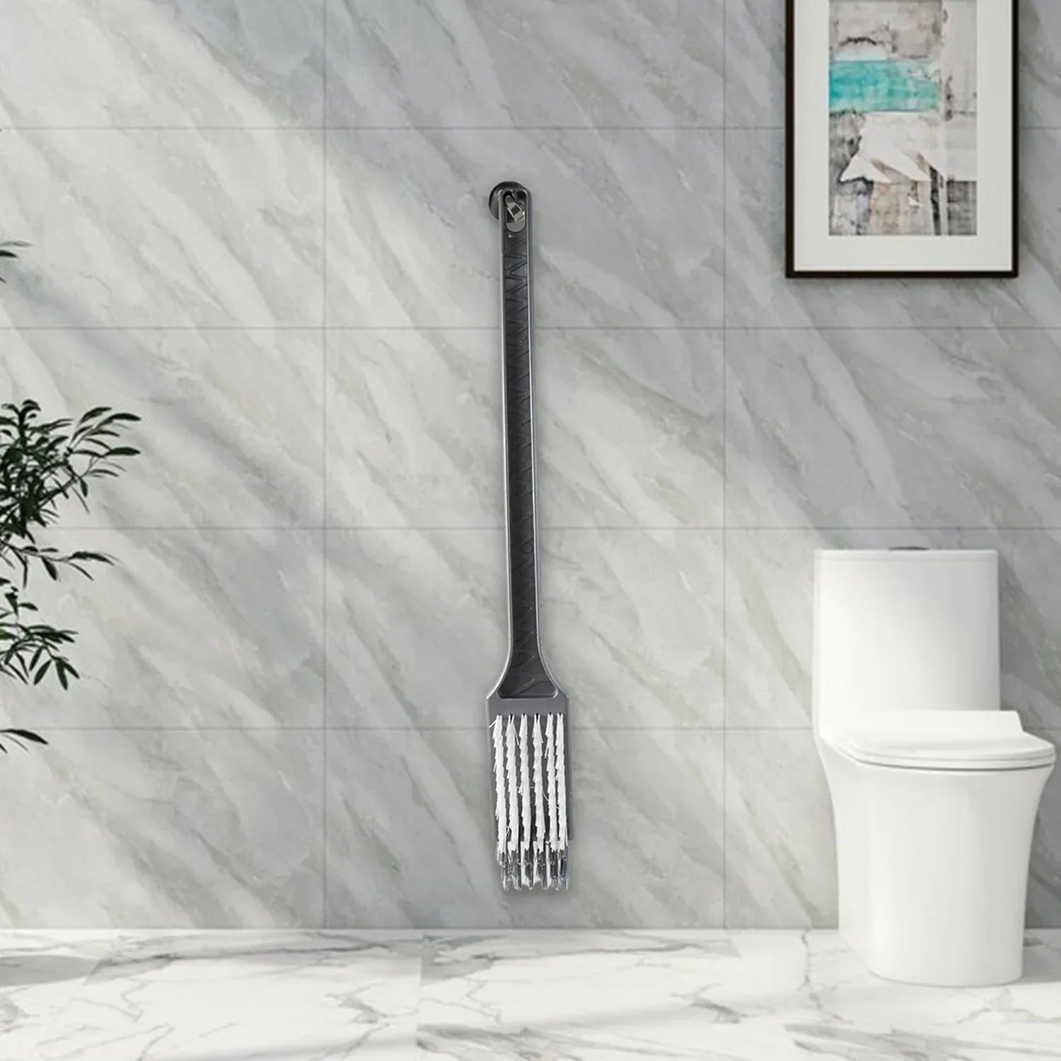 Pro Clean Long Handle Toilet Cleaning Brush (1 Pc) - Zidbik