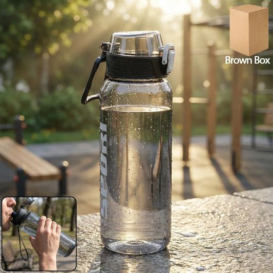 1000 Ml Leakproof Sports Water Bottle (1 Pc) - Zidbik