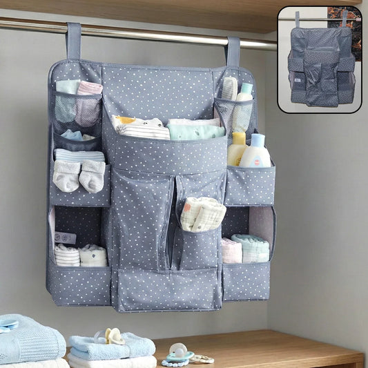 Multi-pocket Hanging Baby Care Organizer (1 Pc) - Zidbik