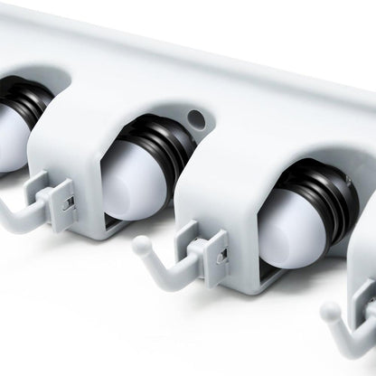 199 5-layer Multipurpose Wall Mounted Organizer Mop And Broom Holder - Zidbik