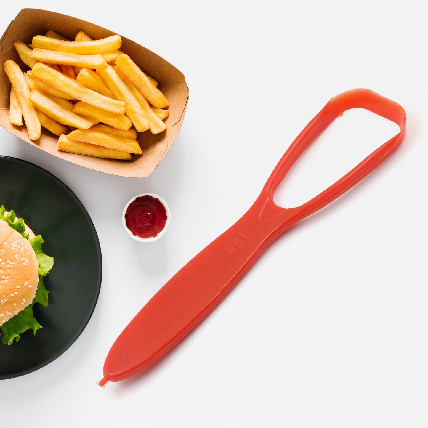 Plastic Tongue Cleaner – Oral Hygiene Scraper for Fresh Breath & Bacteria Removal (1 Pc) - Zidbik