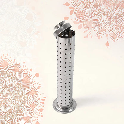 Stainless Steel Agarbatti Stand For Puja (1 Pc) - Zidbik