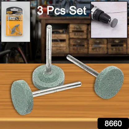 Grinding Head Abrasive Tool Mounted Stone (3 Pcs Set) - Zidbik