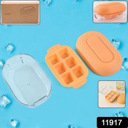 Plastic Ice Cube Tray (1 Set) - Zidbik