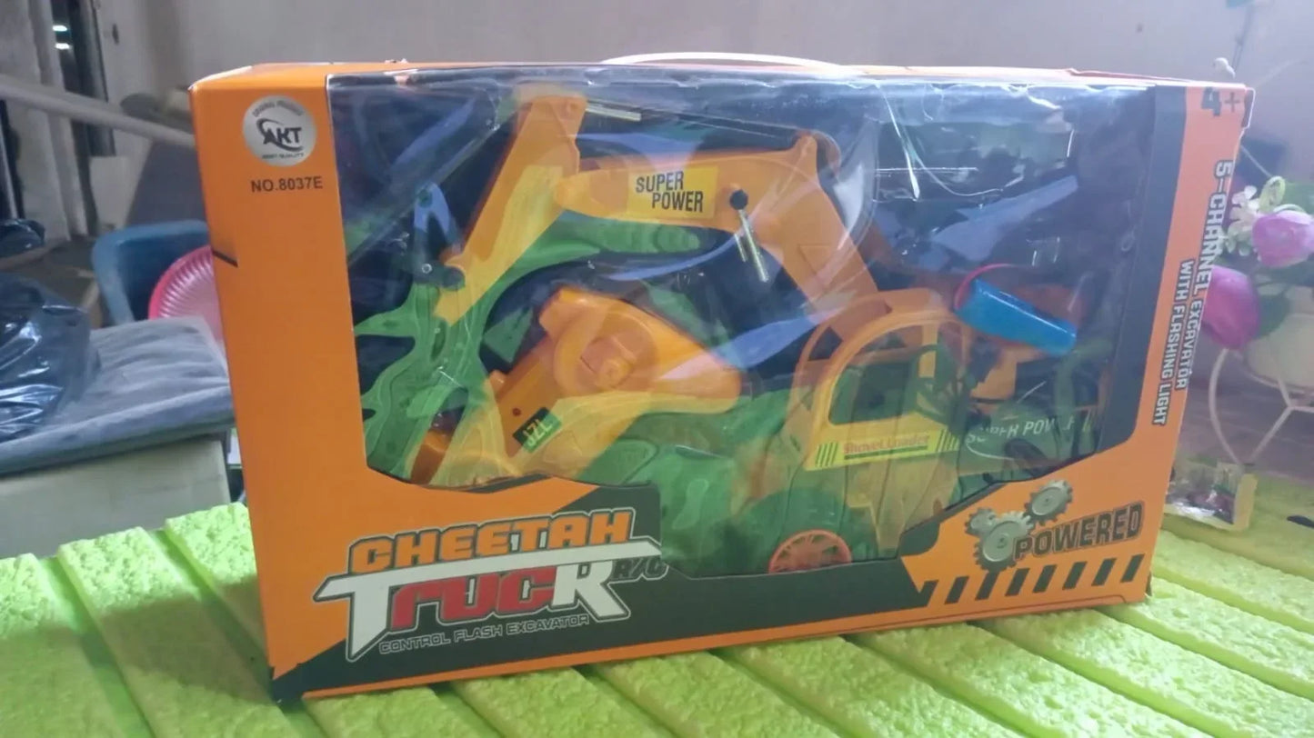 17925 Plastic Jcb Construction Toy Remote Control Jcb Toys For Kids Boys Super Power Remote Control Jcb Truck Construction Toy (1 Set) - Zidbik