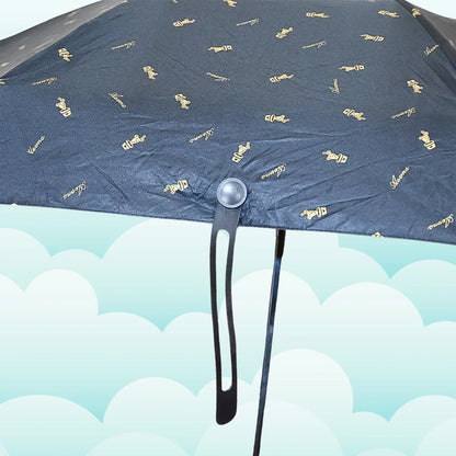 8562 3-fold Umbrella Summer Sun And Rain Protectionfoldable Cute Umbrella Uv Protection Rain Sun Umbrella Travel Accessories Umbrella For Children Girls And Boys (1 Pc With Zip Case) - Zidbik