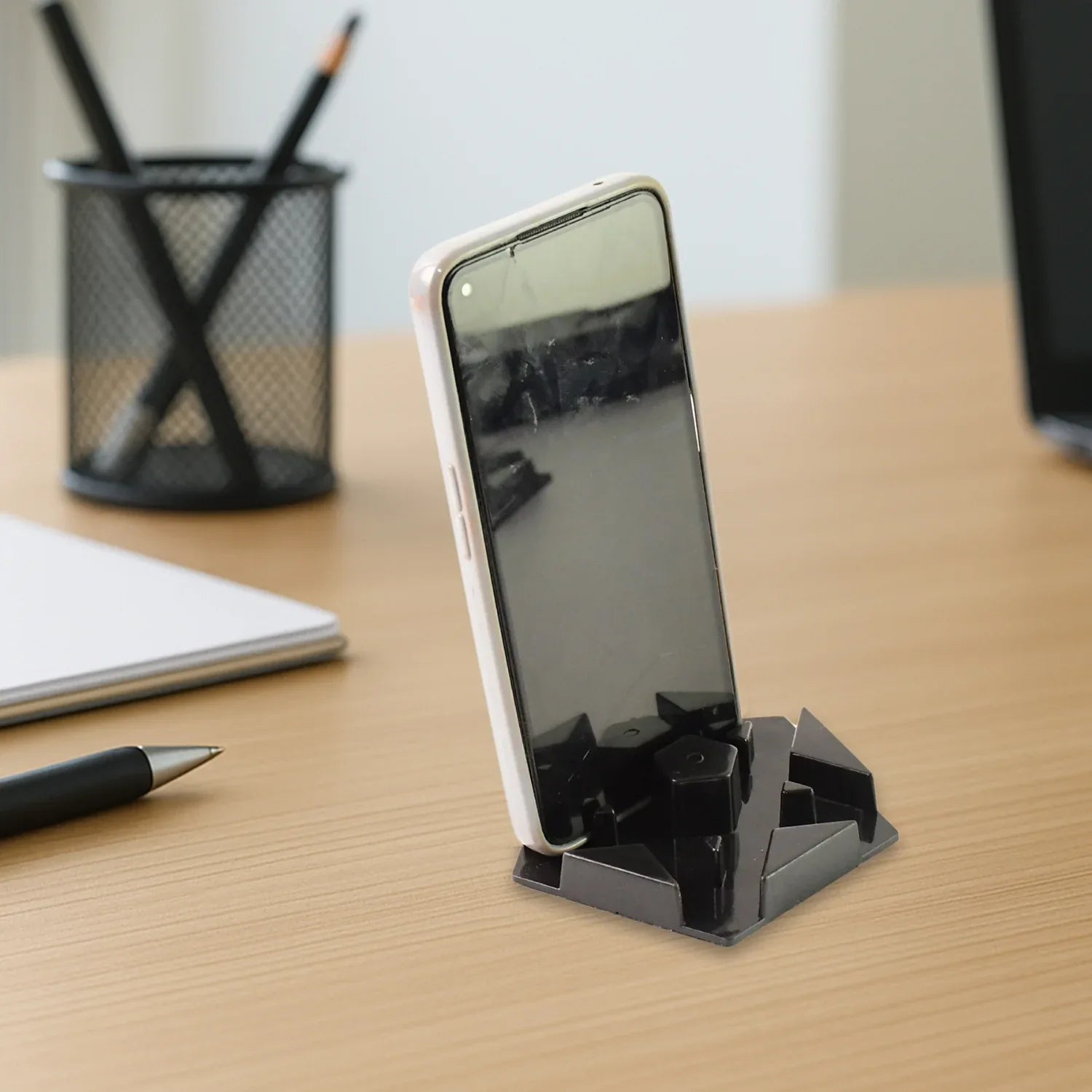 Multi-angle Plastic Mobile Phone Stand Holder (2 Pc  Mix Color) - Zidbik