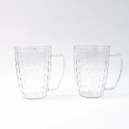 Apex Mocktail Mug Glass (2 Pc Set 400 Ml) - Zidbik