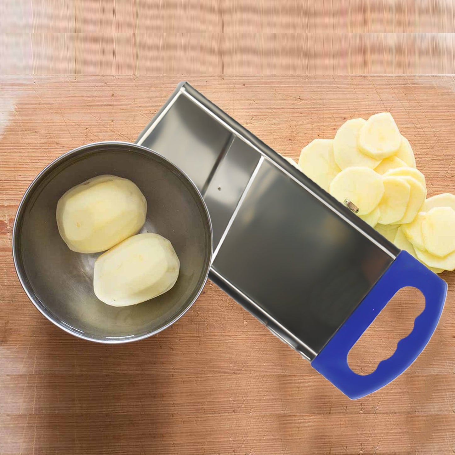 2689 Plain Potato Slicer Used In All Kinds Of Household Kitchen Purposes For Cutting And Slicing Of Potatoes. - Zidbik
