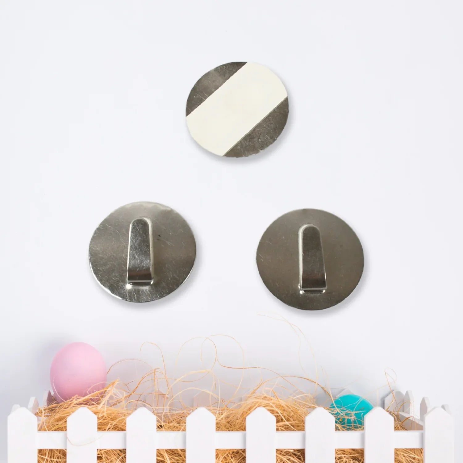 Self- Adhesive Hooks Heavy Duty Wall Hooks Hangers Stainless Steel Waterproof Sticky Hooks For Hanging Robe Coat Towel Kitchen Bathroom And. - Zidbik