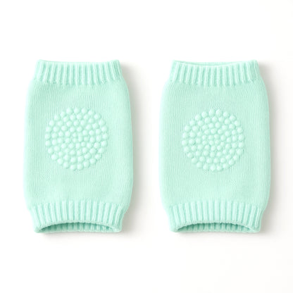Mint Green Toddler Wool Knit Leg Warmer (Knee Guard) - Zidbik