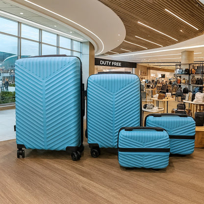 4-in-1 Luggage Set Durable And Stylish Hard Shell Suitcase Set - Zidbik