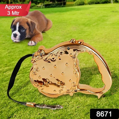 Retractable Telescopic Belt Rope Cat Golden Traction (3m Approx 1 Pc) - Zidbik