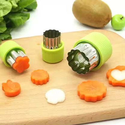 Stainless Steel Cookie Cutter Shapes Set Baking Cooking Food Decoration  (12 Pcs Set) - Zidbik