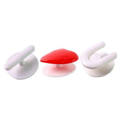 Adhesive Wall Hook Set For Kitchen Bathroom Home (3pc) - Zidbik