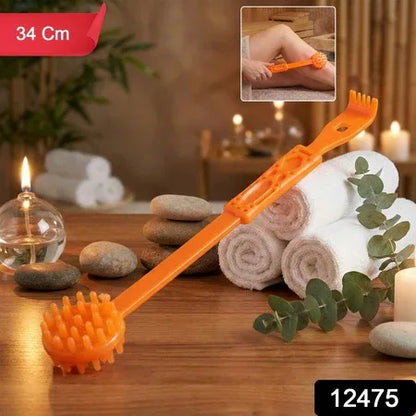 Long Handle Body Massage Roller Stick (1 Pc) - Zidbik