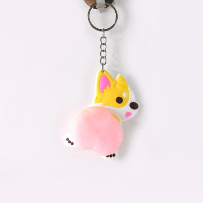 Cartoon Animal Keychain (1 Pc Mix Design) - Zidbik