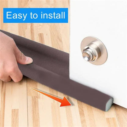1752 Twin Door Draft Stopperguard Protector For Doors And Windows - Zidbik