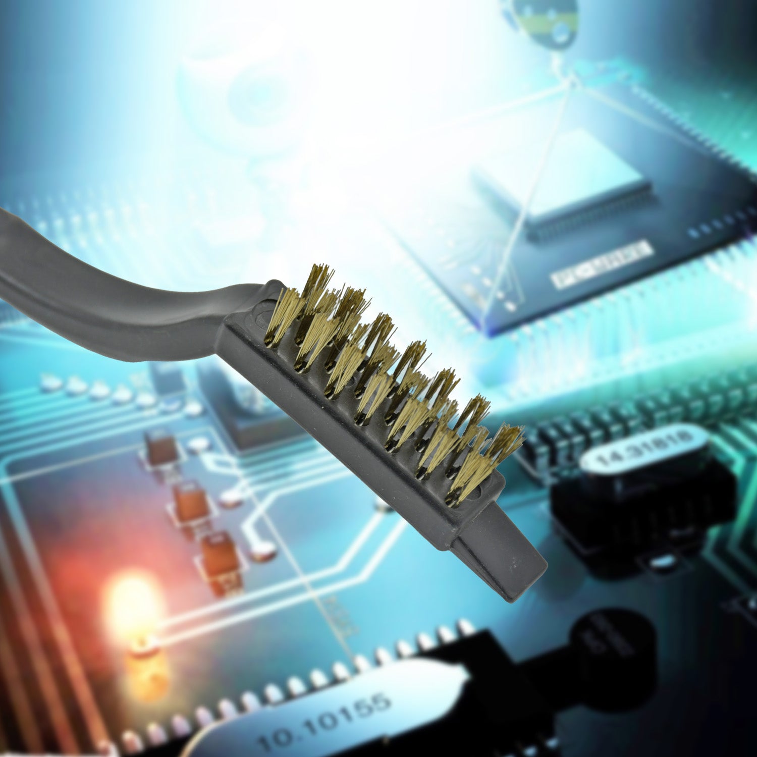 244 -3pcs Mini Wire Brush Set (Steelnylonbrass Brush) - Zidbik