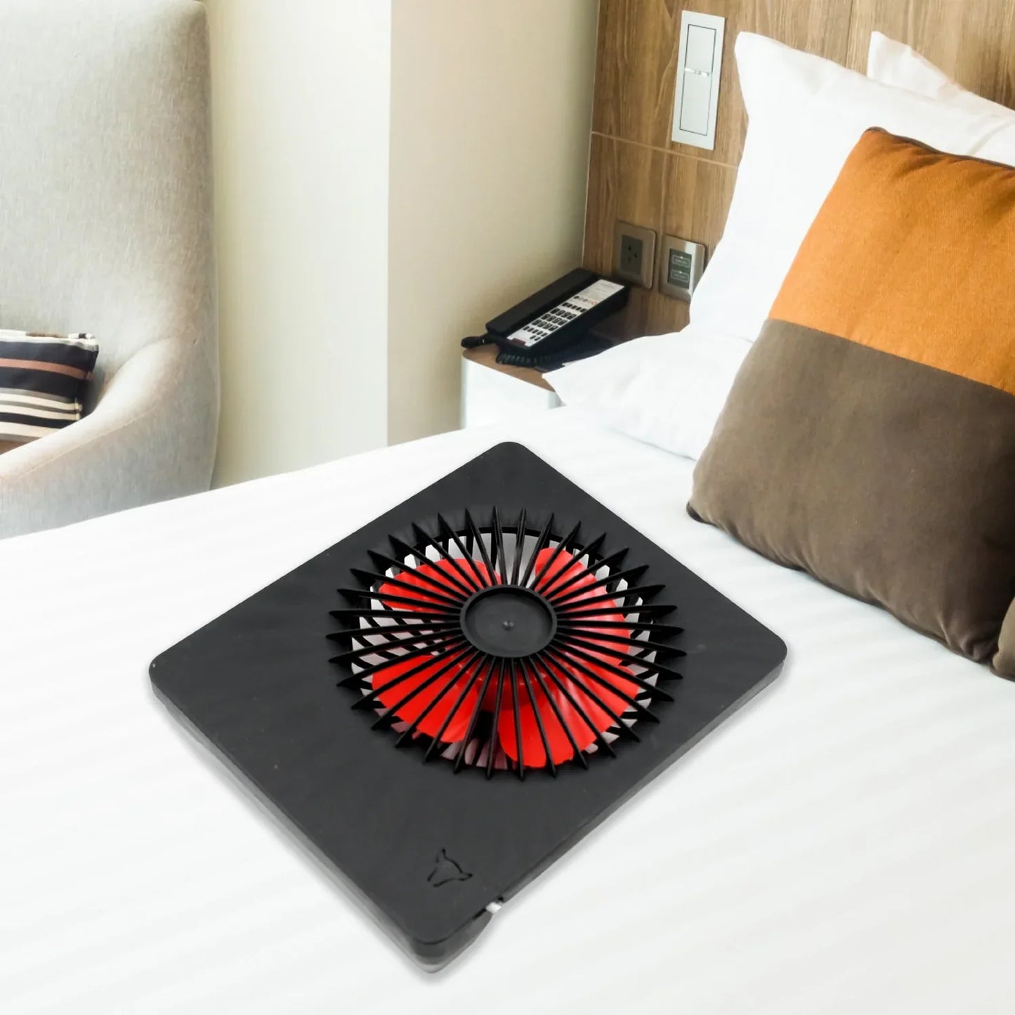 8890 Portable Desk Fan Table Fan 1 Step Speed Setting Fan Personal Desk Fan Suitable For Office School Home Use - Zidbik