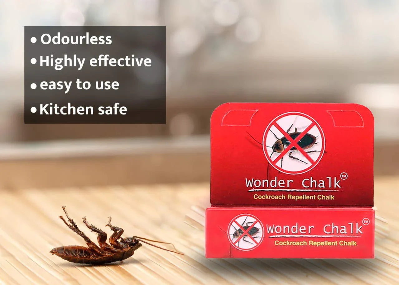 1314 Cockroaches Repellent Chalk Keep Cockroach Away From Home - Zidbik