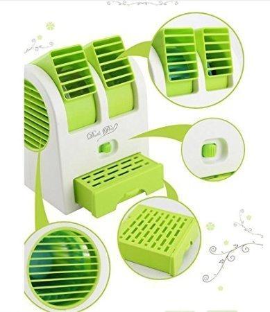 201 Dual Bladeless Mini Air Conditioner - Zidbik