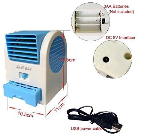 201 Dual Bladeless Mini Air Conditioner - Zidbik