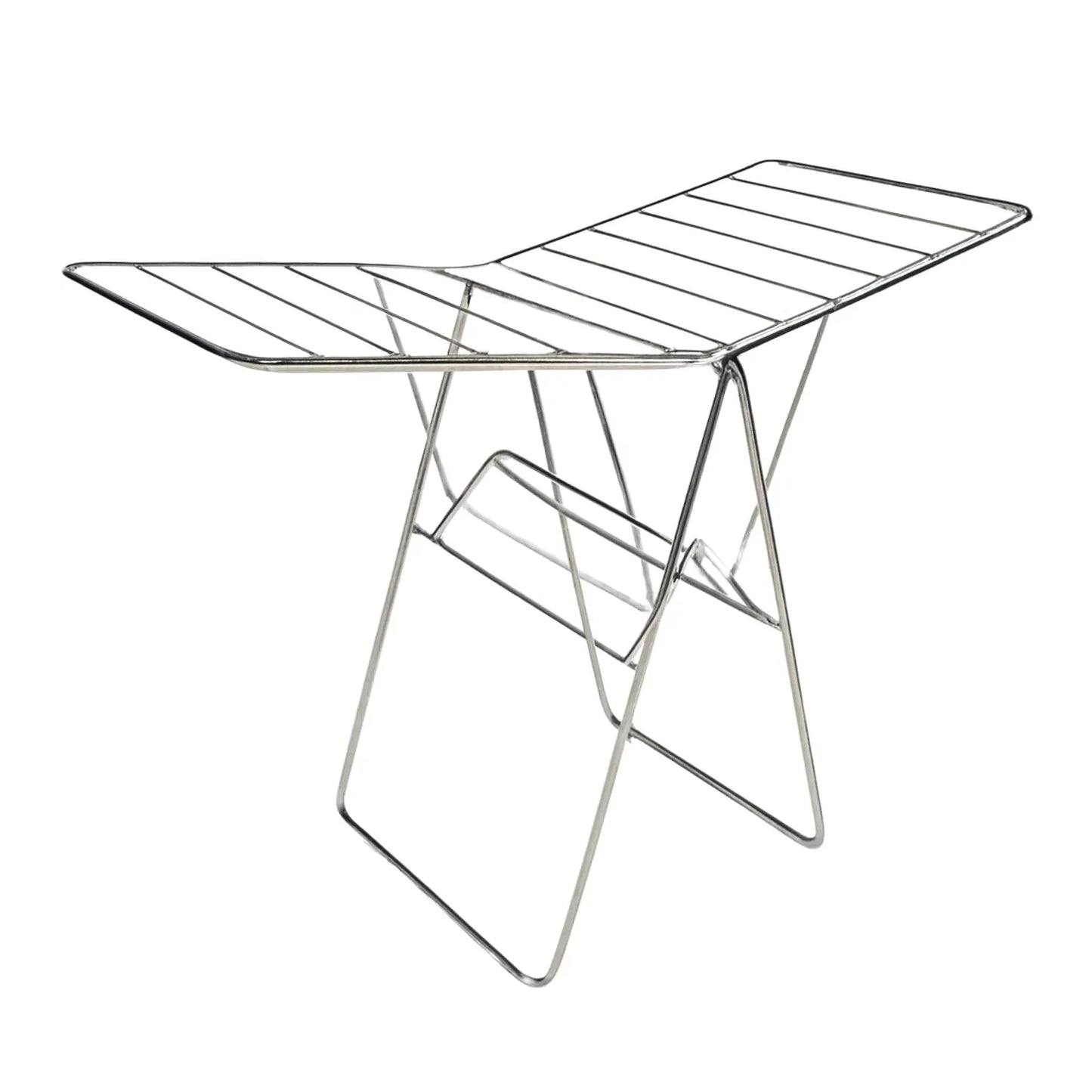 Supermom Premium Stainless Steel Heavy Duty Foldable Cloth Drying Stand (1 Pc) - Zidbik