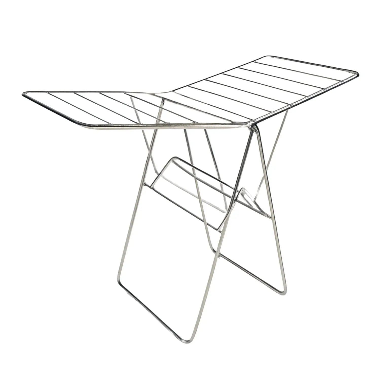 Supermom Premium Stainless Steel Heavy Duty Foldable Cloth Drying Stand (1 Pc) - Zidbik