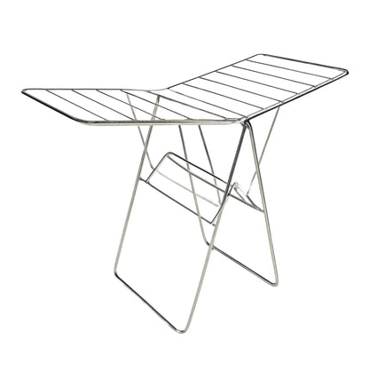 Supermom Premium Stainless Steel Heavy Duty Foldable Cloth Drying Stand (1 Pc) - Zidbik
