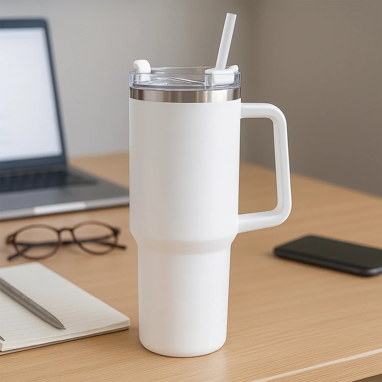 Premium Stainless Steel Vacuum Insulated Travel Mug (890ml 1 Pc) - Zidbik