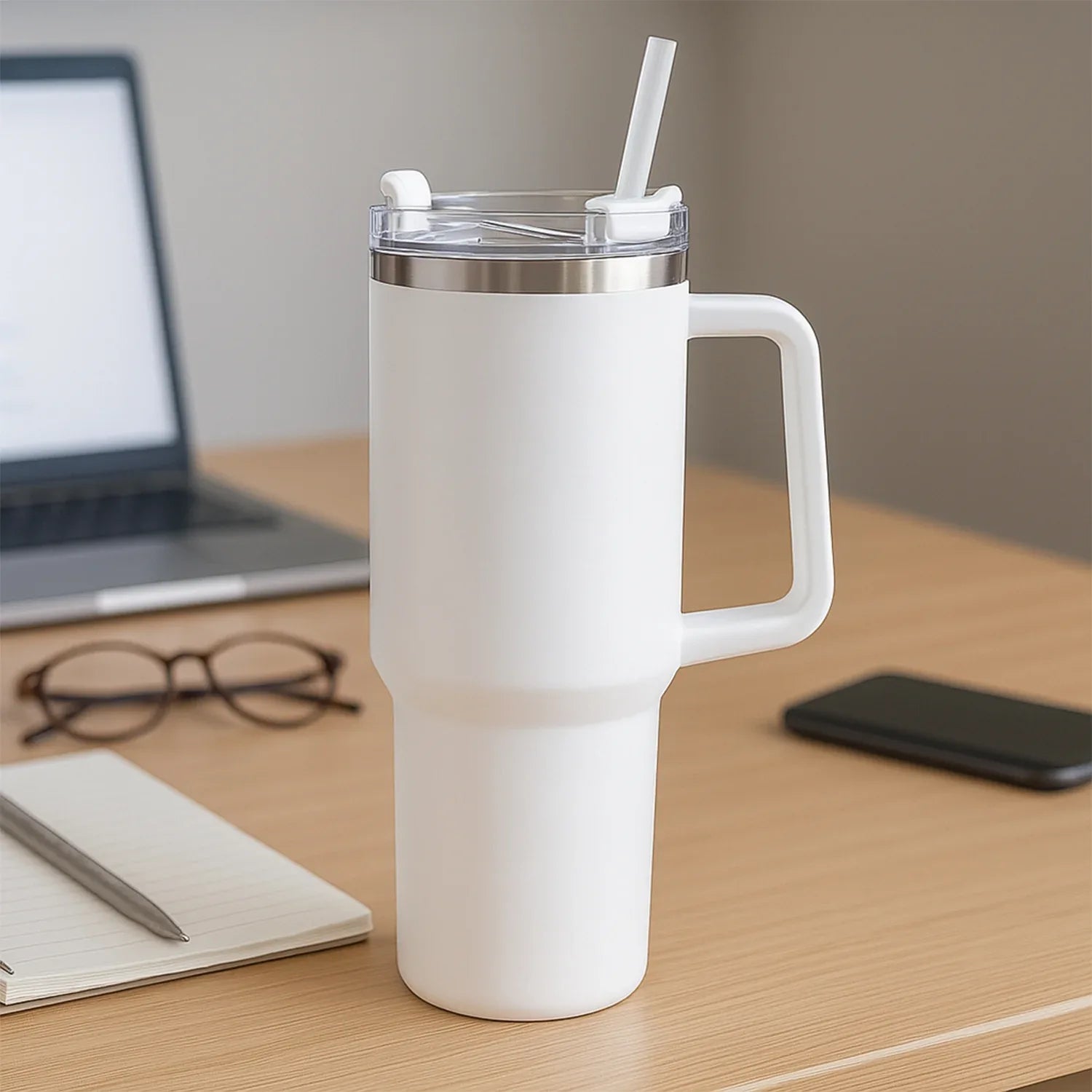 Premium Stainless Steel Vacuum Insulated Travel Mug (890ml 1 Pc) - Zidbik