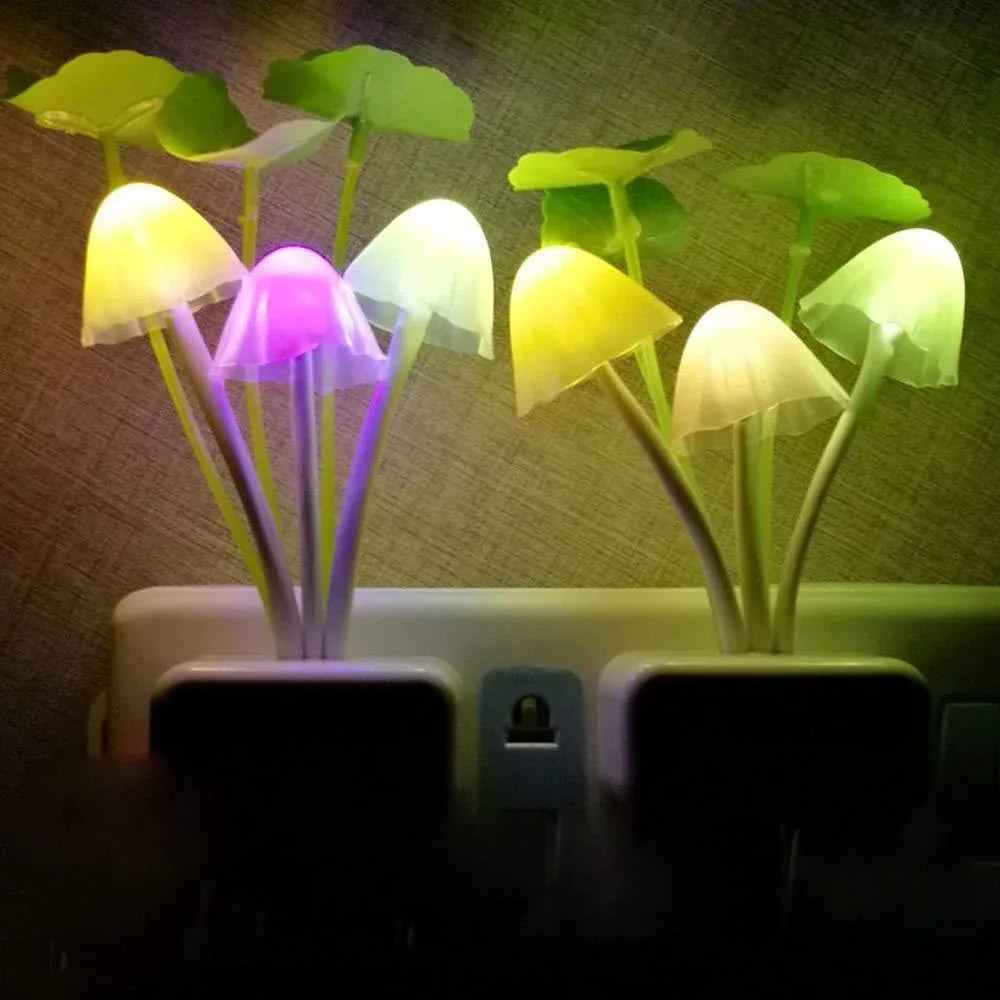 239 Night Light Mushroom Lamp (Colorful) - Zidbik