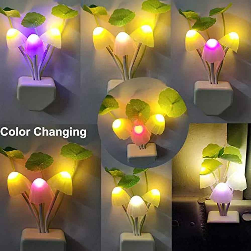 239 Night Light Mushroom Lamp (Colorful) - Zidbik