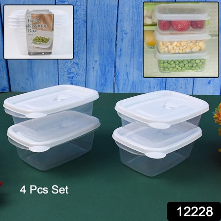 Food Storage Containers-microwave (4 Pc400ml) - Zidbik