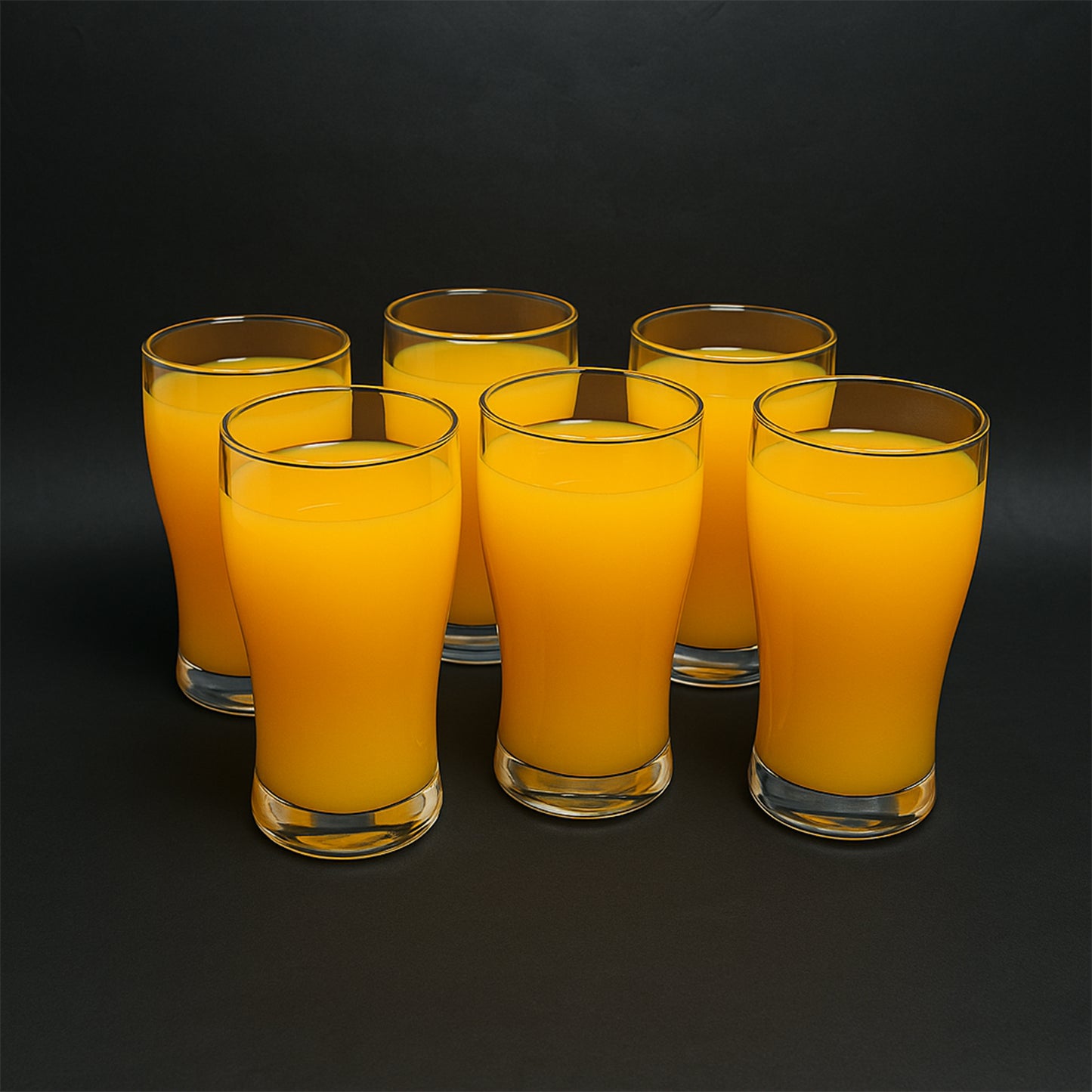 Apex Vista Unbreakable Pitcher Glass Set  350 Ml (Approx)  6-piece - Zidbik